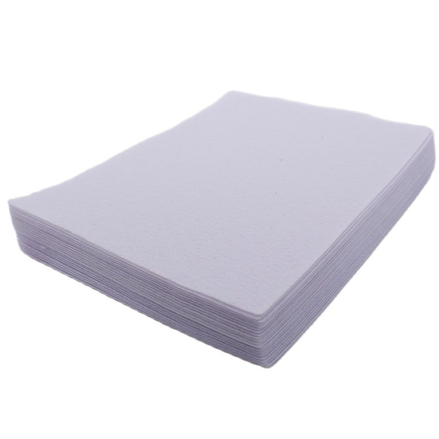 Is Sewing A Textile Craft - White 1mm Felt Fabric for Dolls