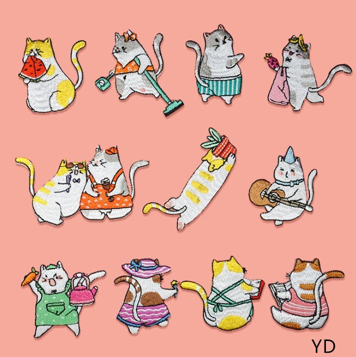 Sewing Id - New Arrival 10 Pcs Animal Embroidered