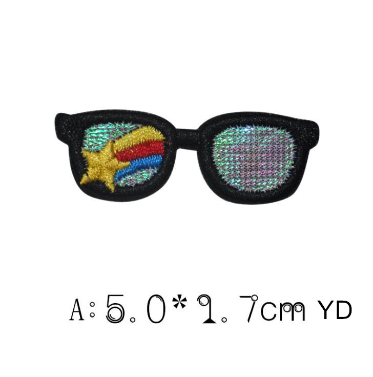 10 Pcs Rainbow Embroidered Pat - Sewing Id review and price