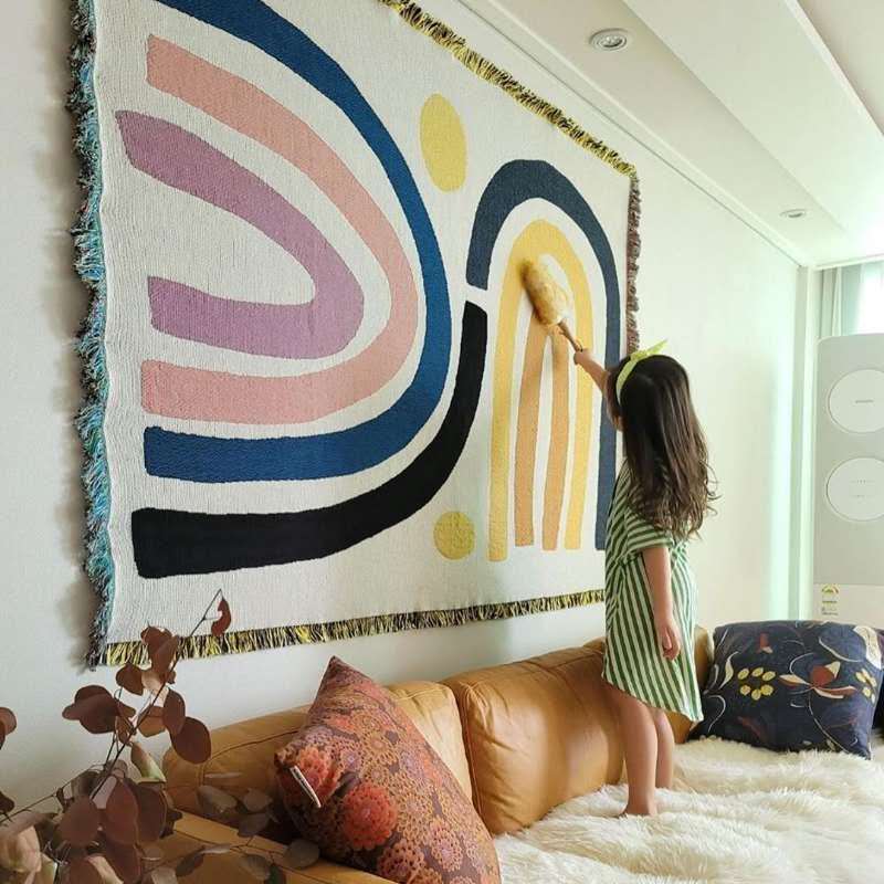 Textile City Abstract Rainbow  - Century Textile & Sewing Supply Online Shopping review and price