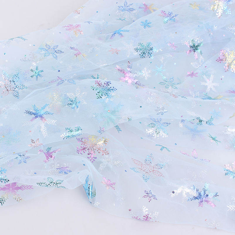 New listing Frozen Mesh Fabric - Sewing By review and price