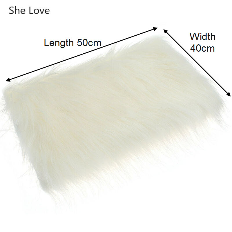Chzimade 40x50cm Faux Fur Fabr - Is Sewing A Textile Craft review and price