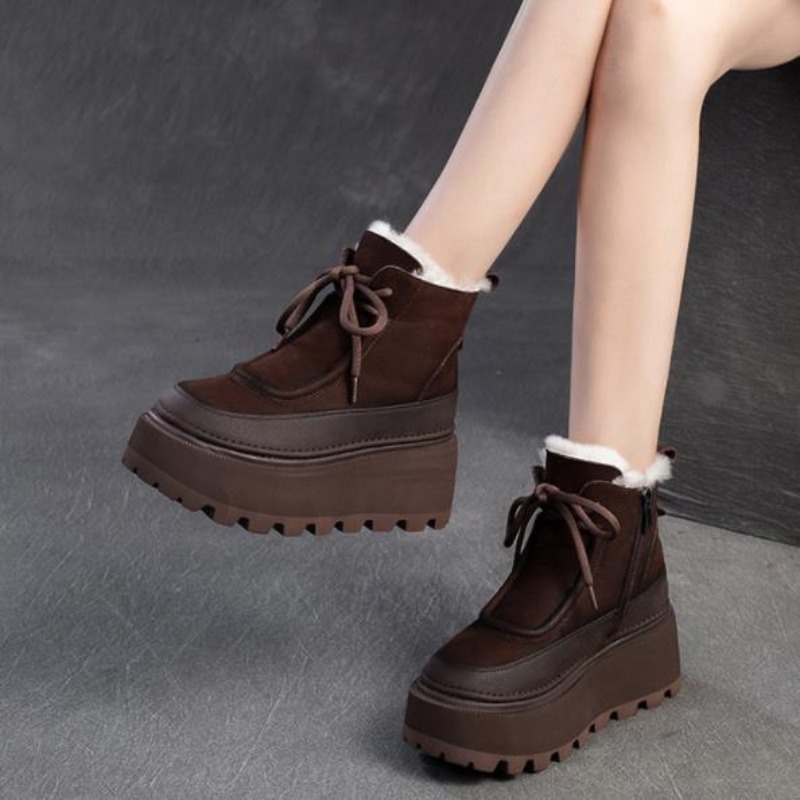 Women's Retro Winter Snow Boot - Sewing Fleece review and price