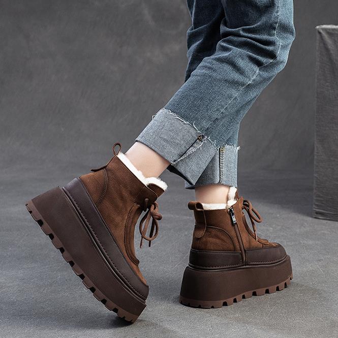 Women's Retro Winter Snow Boot - Sewing Fleece review and price