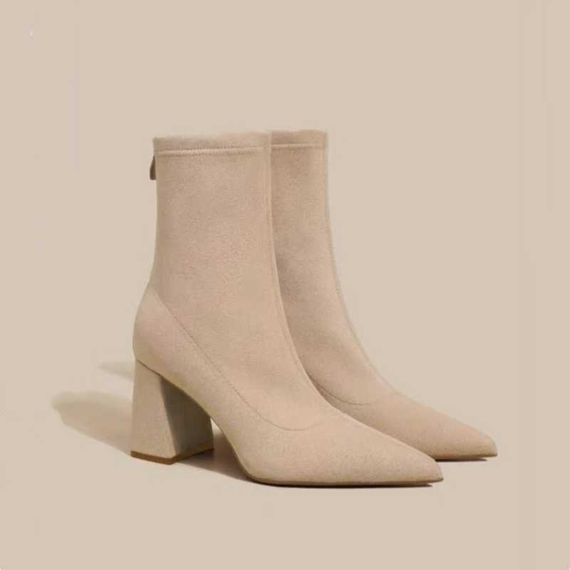 Winter Pointed Suede Comfortab - Sewing Net review and price
