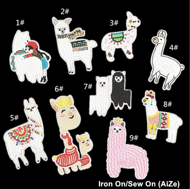 10 Pcs Embroidered Animal Patc - Sewing Id review and price