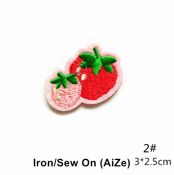 10 Pcs Fruit Cake Embroidered  - Sewing Id review and price