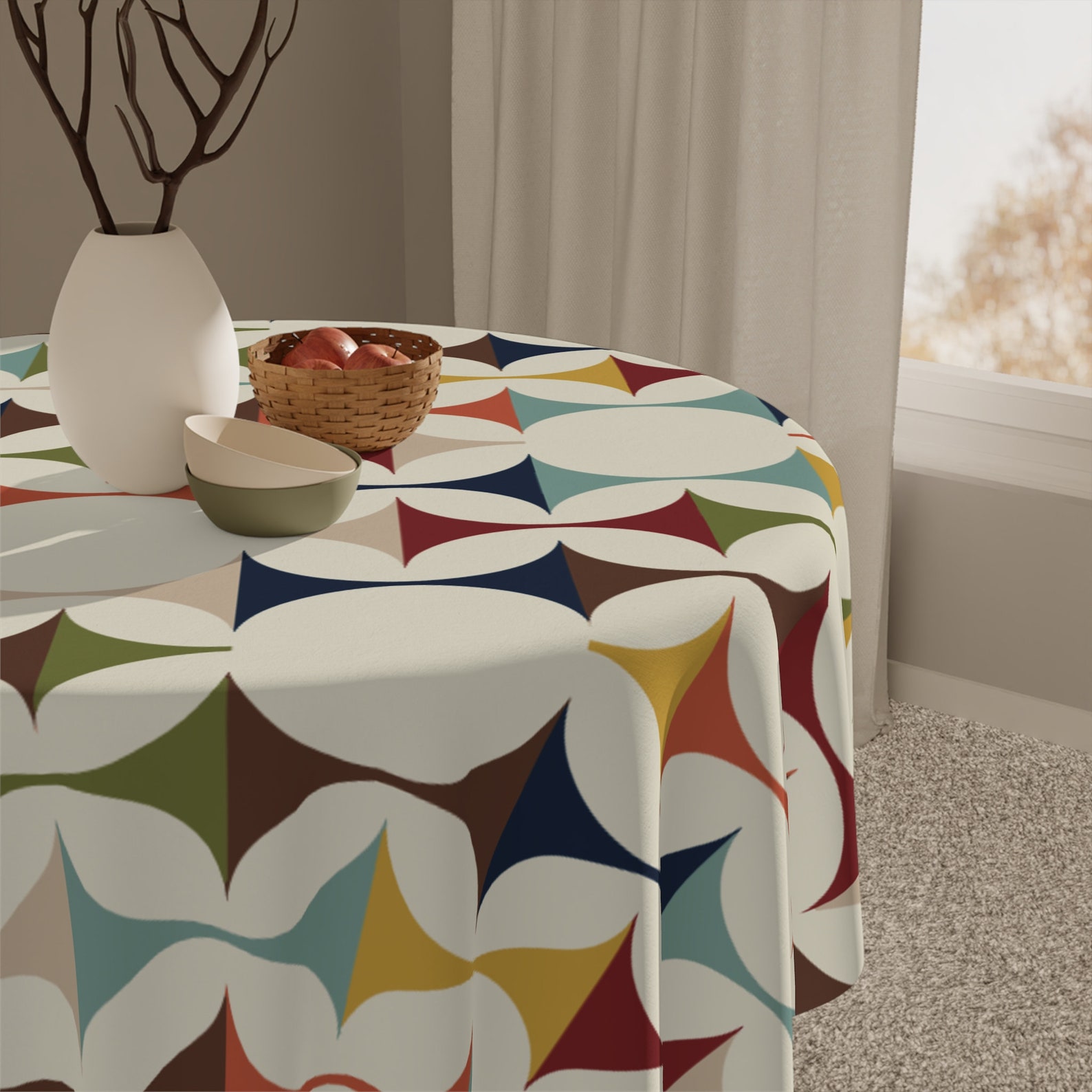 Mid Century Modern Retro Geome - Century Textile & Sewing Supply Online Shopping review and price