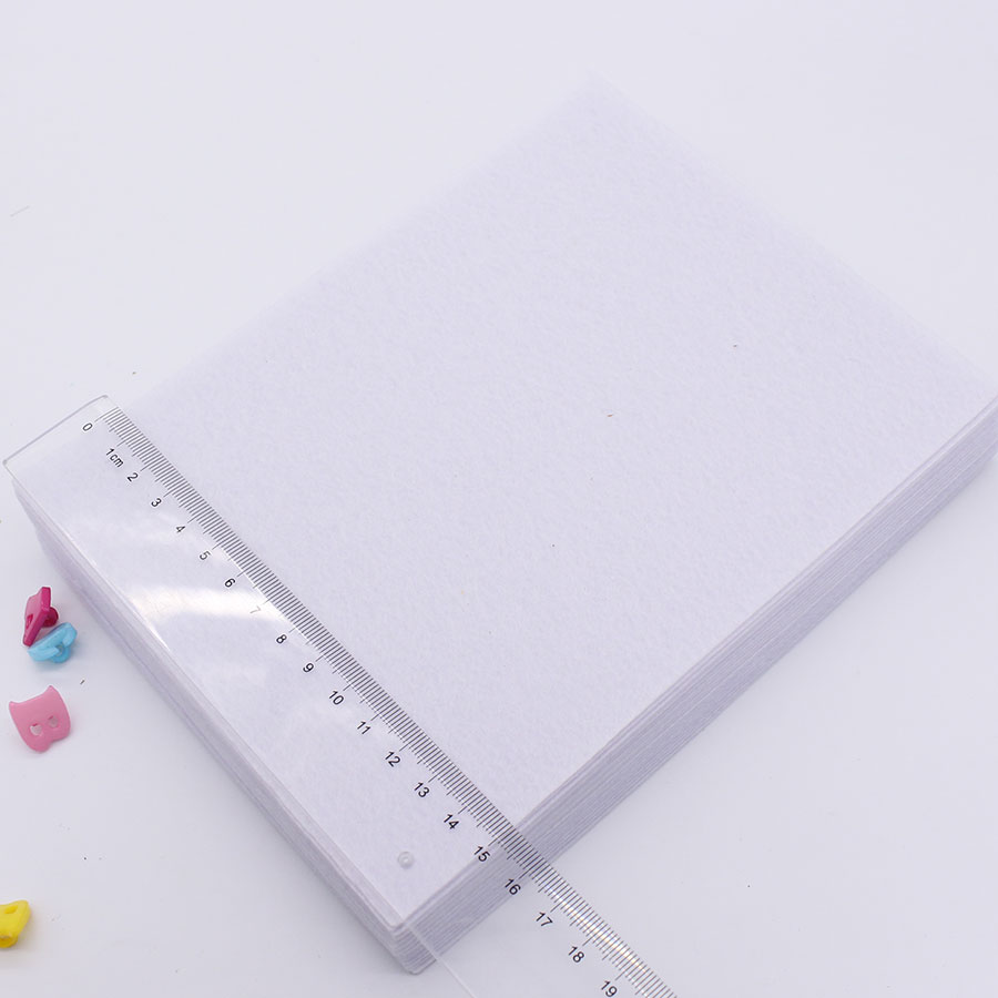 White 1mm Felt Fabric for Doll - Is Sewing A Textile Craft review and price