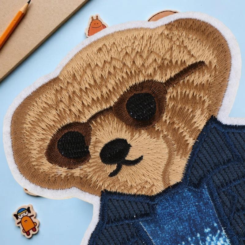 Large Bear Clothing Patch Hand - Is Sewing A Textile Craft review and price