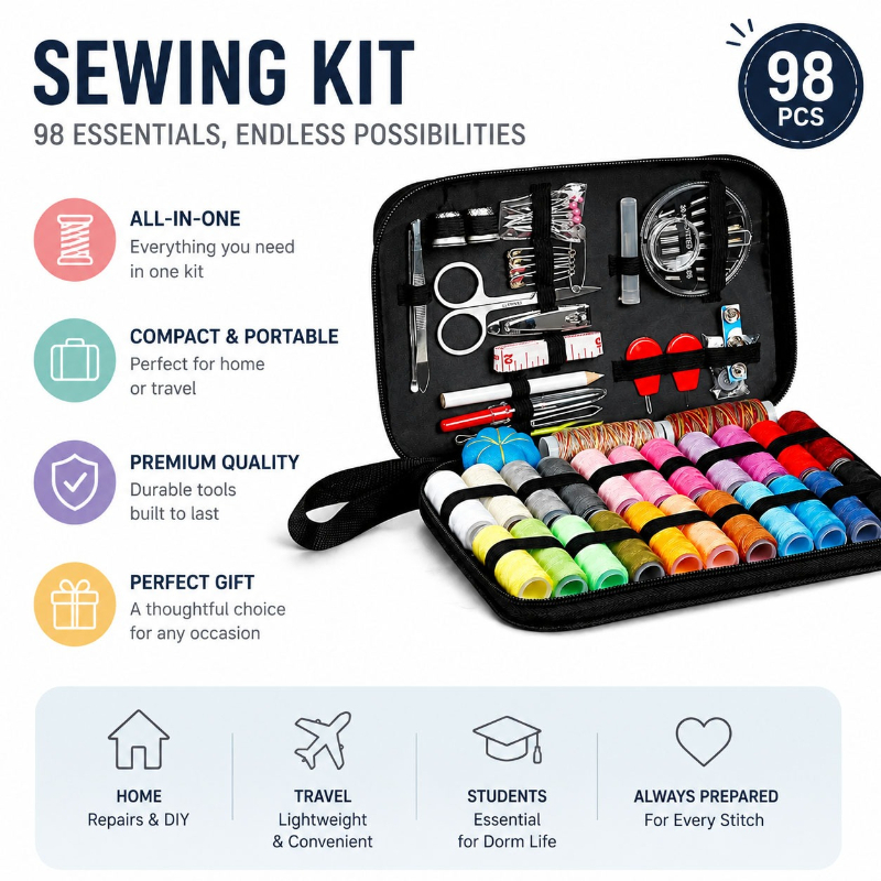 68/98PCS Sewing Accessories To - Sewing By review and price