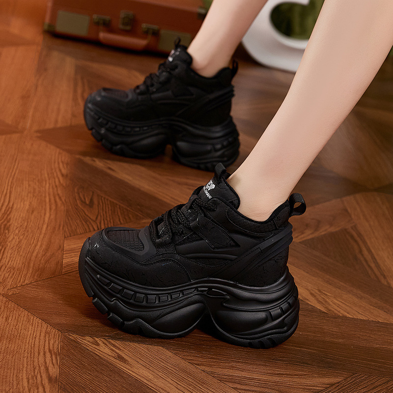 Fashion 9cm Thick Sole Dad Sho - Sewing Fleece review and price
