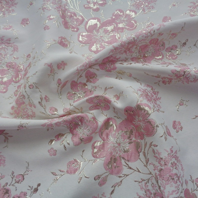 100x145cm Floral Embossed Jacq - Sewing Thread In Textile review and price