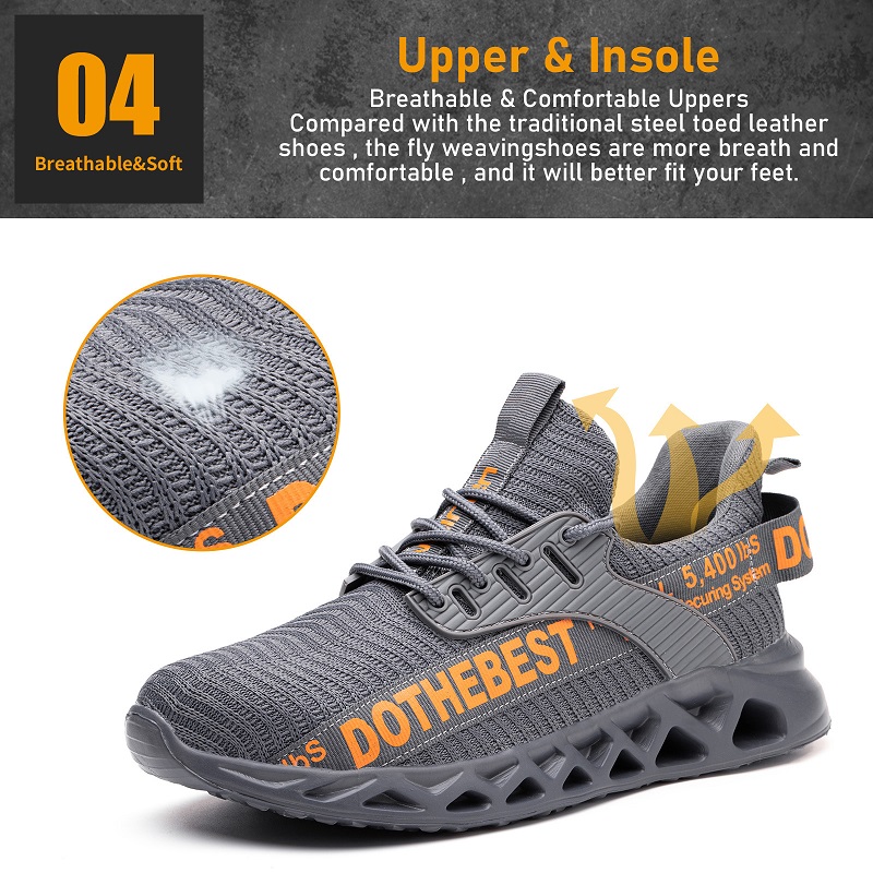 Steel Toe Safety Shoes for Men - Sewing Net review and price
