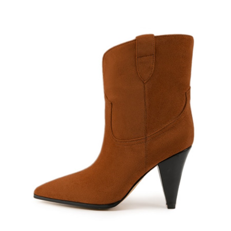 Bicolor Spike Heels Pull On Fa - Sewing Fleece review and price